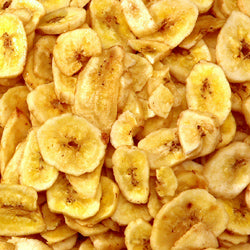 Photo of dried banana chips